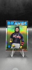 2021 Topps Chrome – 1986 Topps Baseball Ronald Acuña Jr. #86BC-3