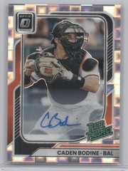 2026 Donruss Optic Rated Prospect Caden Bodine #117 Pandora Signature 14/25