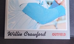1970 Topps #34 Willie Crawford Los Angeles Dodgers EX-EXMINT+