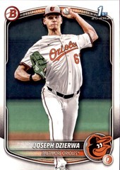 2025 Bowman Joseph Dzierwa 1st Bowman Baltimore Orioles #BD-186 4 Card Lot