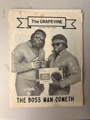 Lot of 5 VTG « The Grapevine » Florida Wrestling Prog. Vol VIII 1-5 CWF Freebirds