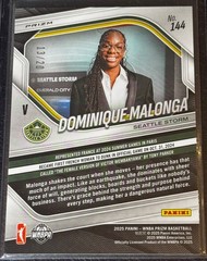 2025 Panini Prizm WNBA Dominique Malonga RC Variation Cherry Blossom 13/20