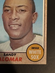 1968 Topps Set-Break #541 Sandy Alomar Sr. Chicago White Sox