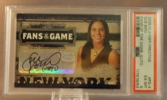 2005 PLAYOFF PRESTIGE FANS OF THE GAME AUTOGRAPH #FG-4 SUE BIRD – PSA EX-MT 6