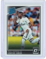 2018-19 PANINI DONRUSS SOCCER OPTIC BASE RATED ROOKIE VINICIUS JUNIOR #177
