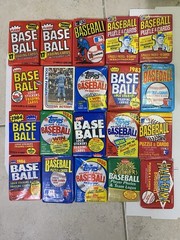 20 Lot 1981-1986 Baseball Card Packs. TOPPS, DONRUSS, Fleer. These Are Valuable