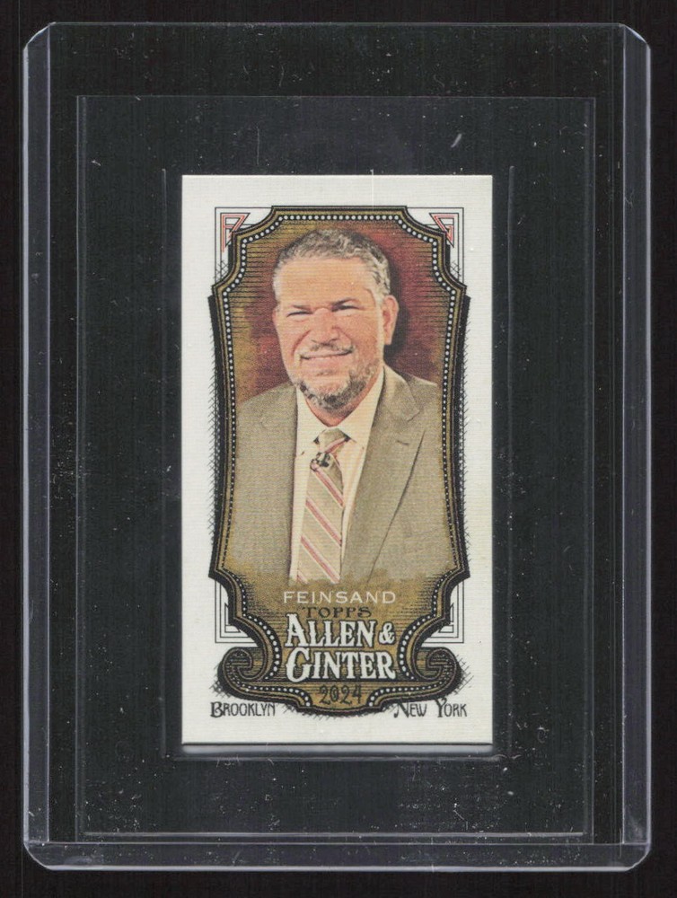 2024 Topps Allen & Ginter Mark Feinsand Mini A & G Back NO NUMBER #202 Only 50!