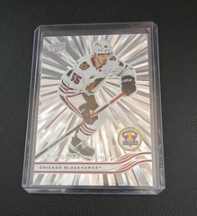 2025-26 Upper Deck Extended Series Artyom Levshunov Blackhawks Outburst #741
