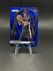 2024-25 Panini Prizm – Stephon Castle #234 Blue Seismic Prizm /99 (RC)