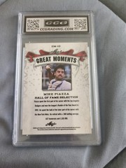 MIKE PIAZZA 2016 LEAF GREAT MOMENTS GM-09 PRISMATIC GRADED GEM MINT 10