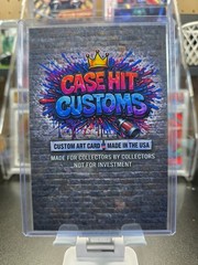 Custom Jumbo 4×6 Rainbow Foil Fan Art Wrestling Card By Case Hit Customs
