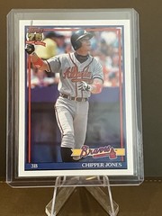 Topps 2026 Series One Chipper Jones T91-13 75th Anniversary Issue