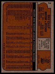 1972 Topps #2 Ray Culp