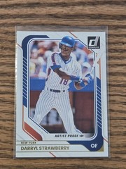 2026 Donruss #35 Darryl Strawberry Artist Proof /25 Mets