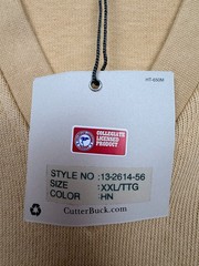 Notre Dame Fighting Irish Cutter & Buck Sweater Vest Men&rsquo;s 2XL Gold New