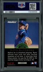 RYNE SANDBERG PSA 9 1993 Pinnacle Cooperstown FX Dufex #8 Print Run 1000
