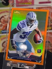 2013 Topps Chrome Retail Orange Refractor Joseph Randle #29 Rookie RC