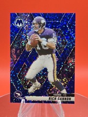 2025 Panini Mosaic Blue Sparkle Prizm /96 SP Rich Gannon #225 Minnesota Vikings