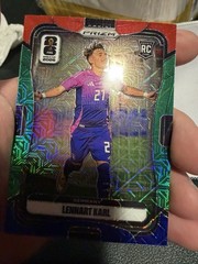 2026 Prizm FIFA World Cup Lennart Karl RBG Mojo CASE HIT SSP Red Green Blue