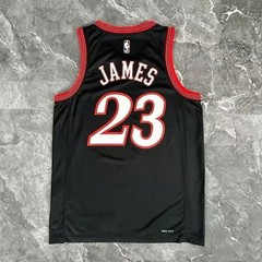 Lebron James #23 Black Adult Men&rsquo;s Embroidered Jersey Sizes S-2XL-New