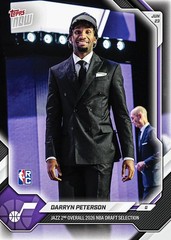 Darryn Peterson – 2025-26 NBA Topps NOW® – Card DPET – Presale