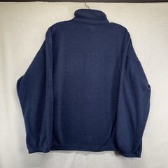 Vintage Olympics Fleece Men’s Size Large Embroidered Front Logo Blue Full Zip
