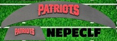 New England Patriots 3D Front & Back SpeedFlex Bumpers