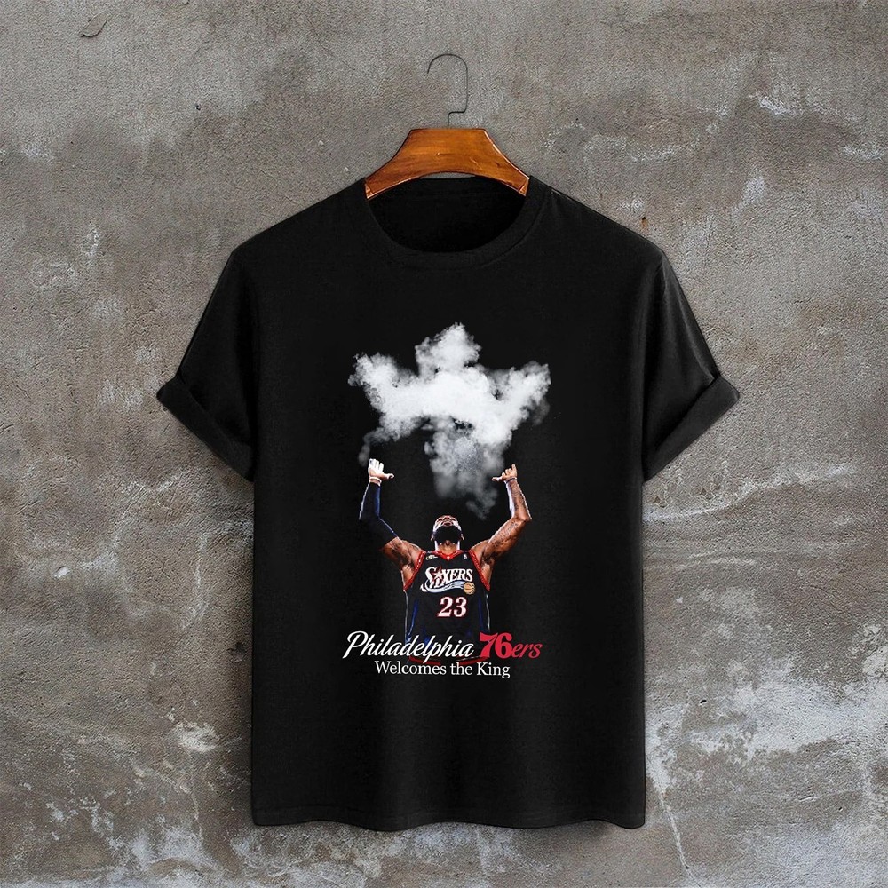 King Lebron James 23 Philadelphia 76ers T-Shirt