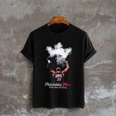King Lebron James 23 Philadelphia 76ers T-Shirt