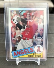 2020 Topps Chrome – 1985 Topps Shohei Ohtani #85TC-7