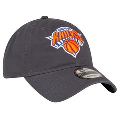 Men&rsquo;s New Era Charcoal New York Knicks Team 2.0 9TWENTY Adjustable Hat