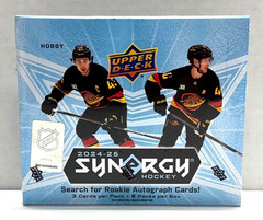2024-25 Upper Deck Synergy NHL Hockey Factory Sealed Hobby Box