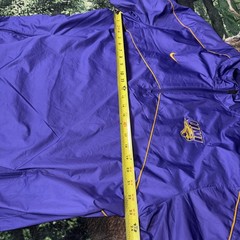 Vintage Northern Iowa Panthers Nike 1/4 Zip Pullover Woven Coaches Jacket Large