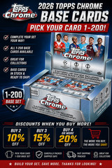 Topps Chrome UCC 25/26 Pick Your Base Card Complete Your Collection 1-200