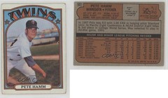1972 Topps Pete Hamm #501 a5h