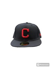 Authentic New Era MLB OnField 59Fifty Fitted Cap Cleveland Guardians Navy/Red