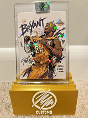 Kobe Bryant Lakers “Splash Series” Art Card from Nicholas Mattiuzzo