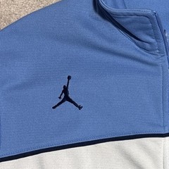 Jordan North Carolina Tar Heels Full Zip Jacket Baby Blue Men’s Medium