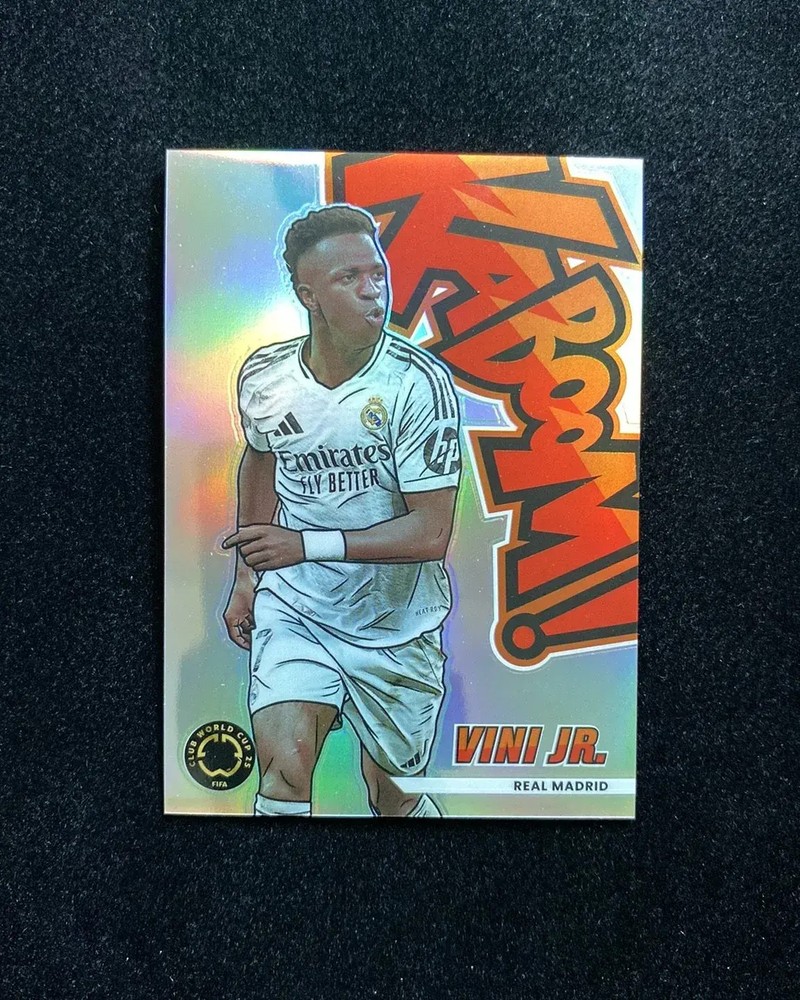 2025 Panini FIFA Prizm Club World Cup Kaboom！ Vini JR. #20 Case Hit SSP CX63
