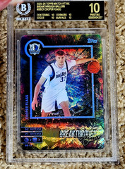 2025 Topps Match Attax RC Cooper Flagg Rookie Holofoil SP BGS 10 BLACK LABEL 💣