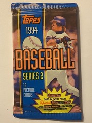 1994 Topps Series 2 – Pack Factory Sealed, Brand New – MLB Baseball – 12 Cards