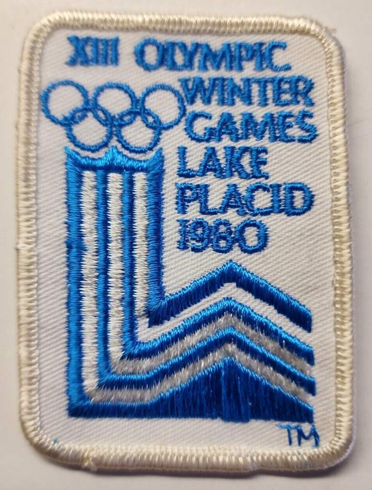 Olympic Winter Games Lake Placid 1980 Olympics Team USA Embroidered Patch PB156