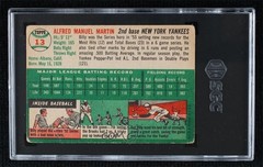 1954 Topps Billy Martin (White Back) #13 sq1