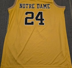 Arike Ogunbowale Signed Custom Notre Dame Jersey Size L 2018 National Champs JSA