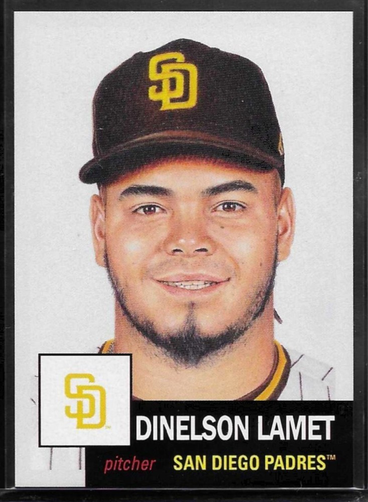 2020 TOPPS LIVING SET # 344 DINELSON LAMET San Diego Padres 1,727 Printed b