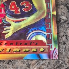 1993-94 Topps Finest – Brad Daugherty #100 Refractor NM Basketball Card