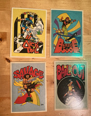 1978 Donruss Skateboard CARDS, NR/MINT & MINT, 29 CARDS & WRAPPER