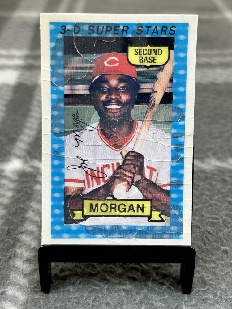 1974 Kelloggs 3-D Superstars #36 Joe Morgan Cincinnati Reds HOF