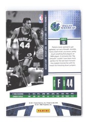 2010-11 Panini Absolute Memorabilia Sam Perkins #/499 SP 105 Dallas Mavericks
