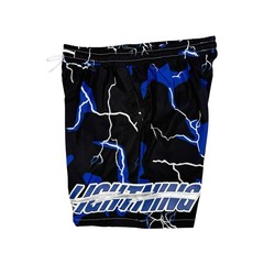 Rare Tampa Bay Lightning Custom Bespoke Handmade Shorts Big Logo AOP Mens Large